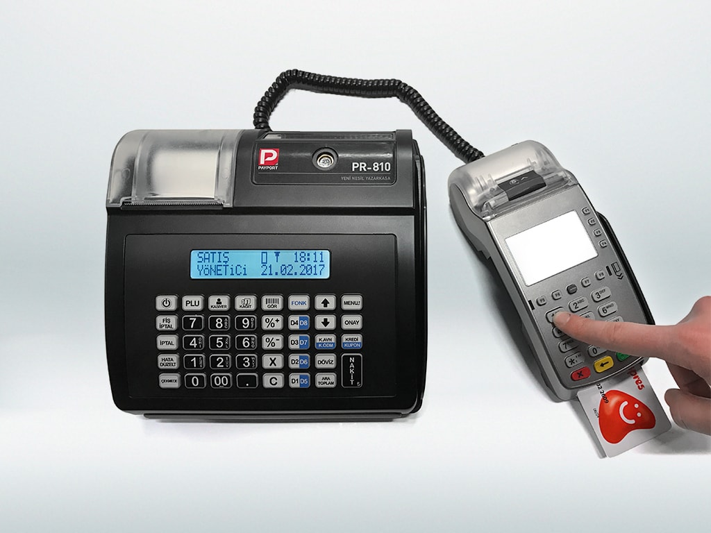 Payport PR-810 EFT-POS bağlantısı ile fiş ve slipleri tek tuş ile bastırın